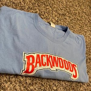 Sky blue (BackWood ) 4x long sleeve shirt